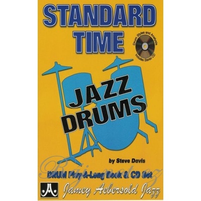 ŠTANDARD TIME JAZZ DRUMS by Steve Davis + CD