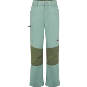Mammut Детски туристически панталон Mammut Kid's Taiss Softshell Pants Walking trousers - Willow / Marsh - размер 104 (EU) (701-4272-0211)