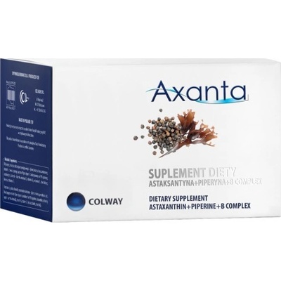 Colway Axanta + Piperin + Komplex Vit. B 60 kapsúl