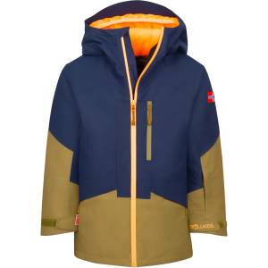 TROLLKIDS Детско ски яке Trollkids Kid's Kongsberg Jacket Winter jacket - Spruce Green / Navy - размер 164 (EU) (703-4668-0720)