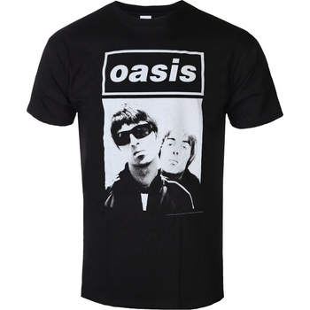 Low frequency Мъжка тениска Oasis - Noel & Liam Boxed Photo - LOW FREQUENCY - OA009TS