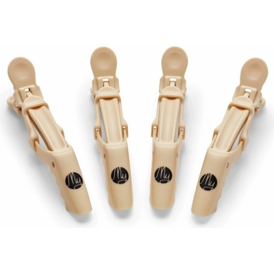 My Professional JAW CLIPS Double Hinge - pevné klipsy s dvojitým kĺbom, 4ks/bal 8682 - DESERT BEIGE - pieskovo-béžové
