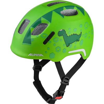 Детска каска за велосипед Alpina Kid's Ximo 2 Flash Bike helmet - Green Dino Matt - размер 47-51 cm (851-1912-0512)