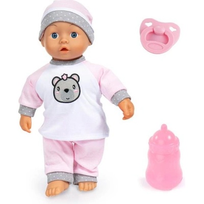 Bayer Design Kiss Baby 36 cm bílá/růžová