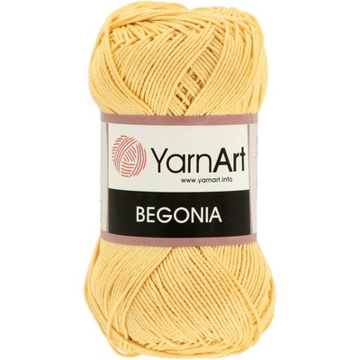 YarnArt Begonia 4653 žltá