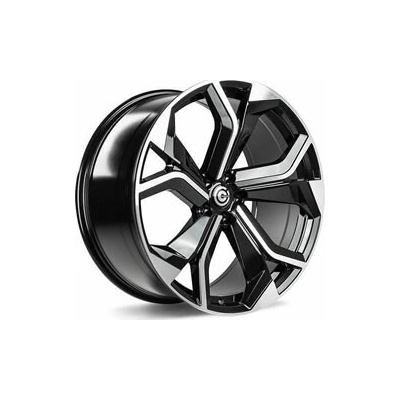CARBONADO Cone 10x22 5x112 ET25 black polished