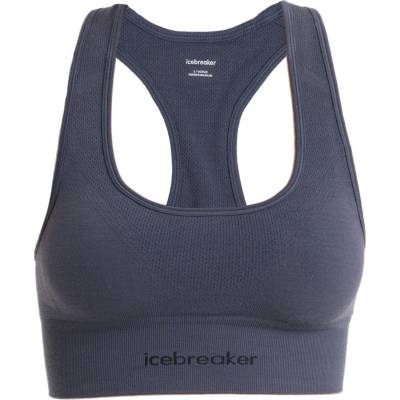 Icebreaker Дамско мериносово термобельо Icebreaker Women's Merino Seamless Active Bra Sports bra - Graphite - размер XS (114-3156-0211)