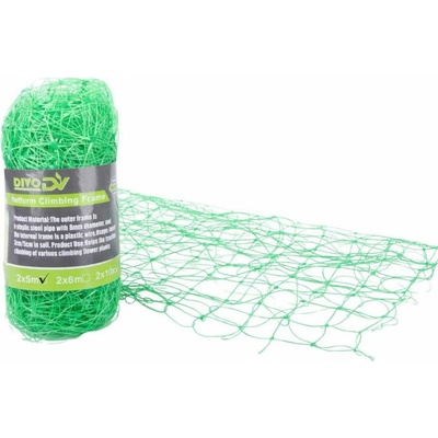 Verk 27932 Zahradní síť pro popínavé rostliny 2 × 5 m, zelená
