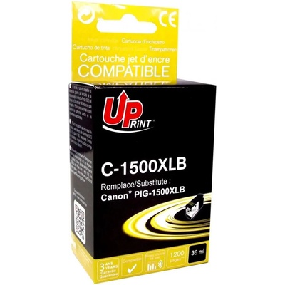Compatible Мастилница UPRINT PGI1500 Canon, Черен (LF-INK-CAN-PGI1500B-XL-UP)