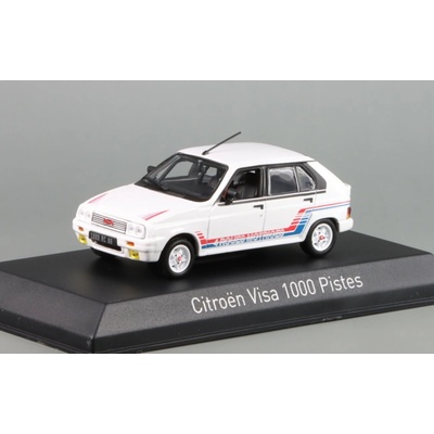 Norev Citroen Visa 1000 Pistes 1983 Bílá 1:43