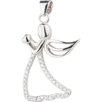 Olivie Strieborný prívesok Anjel 4278