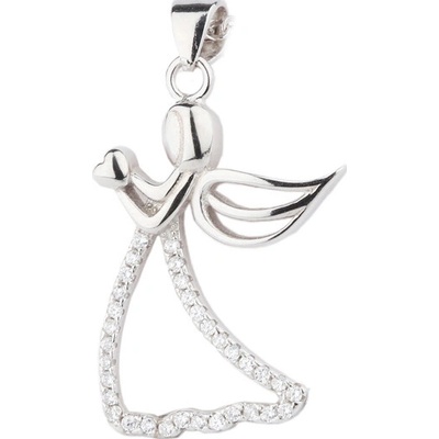 Olivie Strieborný prívesok Anjel 4278