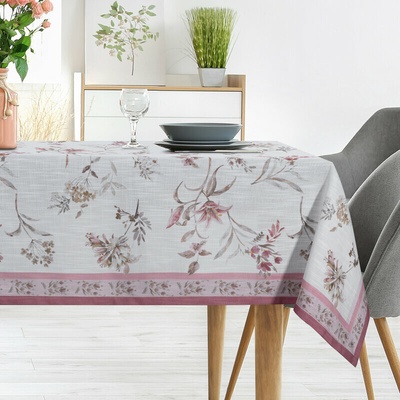 Eurofirany obrus SUMMER 06 ružová Polyester 140x220 cm