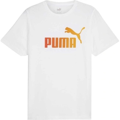 Puma ESSENTIALS SUMMER SPORTS TEE pánské triko bílá