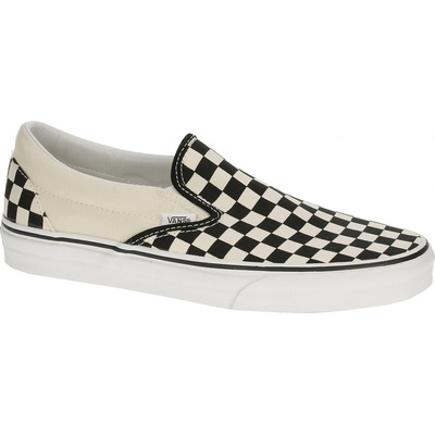 Vans Classic Slip On Black & White Checkerboard White