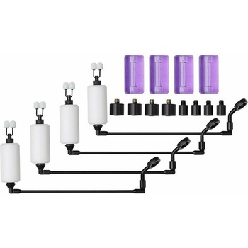 Prologic K1 Limited Edition Mega Swing-Arm Kit 4 Rod Bílá-Fialová