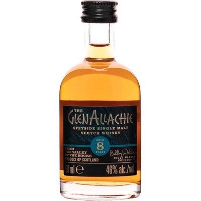 The GlenAllachie Speyside Single Malt 8y 46% 0,05 l (čistá fľaša)