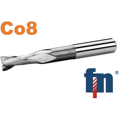 Stopková fréza 8x19mm pro drážky per dlouhá nesouměrná 2bř. HSS Co8 221408.080
