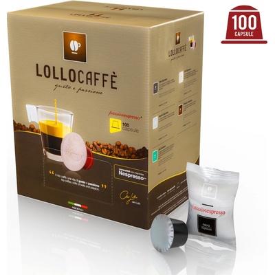 Lollo caffé Nero Espresso do NESPRESSO 100 kusov