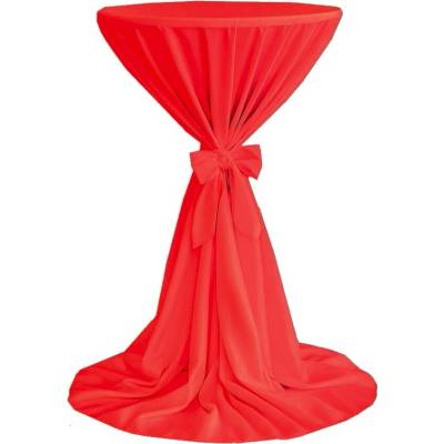 Olzatex Rautový ubrus na barový stůl Helena výběr barvy 60 cm červená
