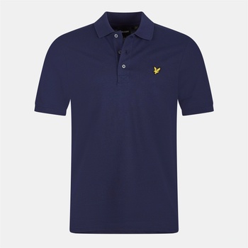 Lyle and Scott Блуза с яка Lyle and Scott Basic Short Sleeve Polo Shirt - Navy Z99
