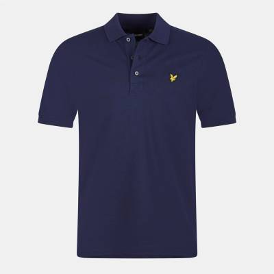Lyle and Scott Блуза с яка Lyle and Scott Basic Short Sleeve Polo Shirt - Navy Z99