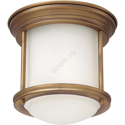 Elstead Lighting Quintiesse QN-HADRIAN-MINI-F-BR-OPAL - Външно таванно осветително тяло HADRIAN 1xE27/60W/230V IP44 (ED1050)