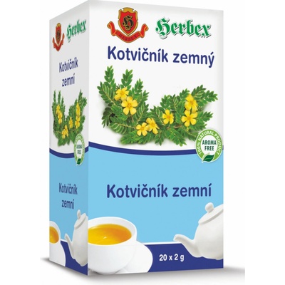 Herbex Kotvičník zemní 20 x 2 g – Zboží Dáma