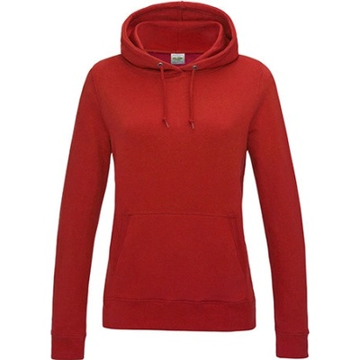 Just Hoods dámska mikina s kapucňou JH001F Fire Red