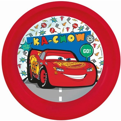 VETRO-PLUS Talíř plastový mělký CARS 22 cm