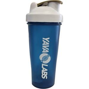 Yava Labs Shaker [600 мл] Син с бяла капачка