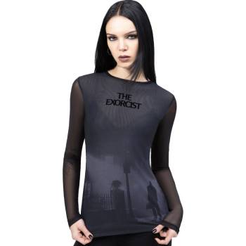 KILLSTAR Дамска тениска с дълъг ръкав KILLSTAR x THE EXORCIST - The Exorcist - Black - KSRA012746