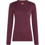 Icebreaker Дамско мериносово термобельо Icebreaker Women's 200 Oasis L/S Crewe Merino base layer - Dark Berry - размер XS (115-0922-4911)