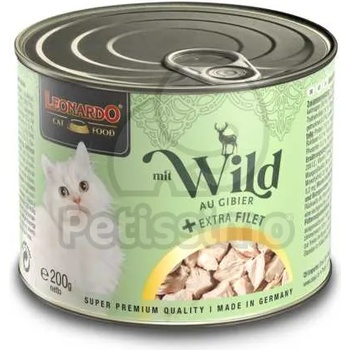 Image 1 of Leonardo дивечово месо + екстра филе консерва 24 x 200 г