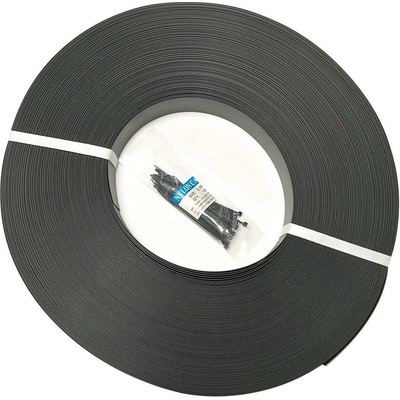 Flexo Strip 44 mm, výplň dílců Zenturo, antracit, plast, délka 100 m
