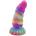 Kiotos Светещ вибратор с вендуза Unicorn Horn (17 см)