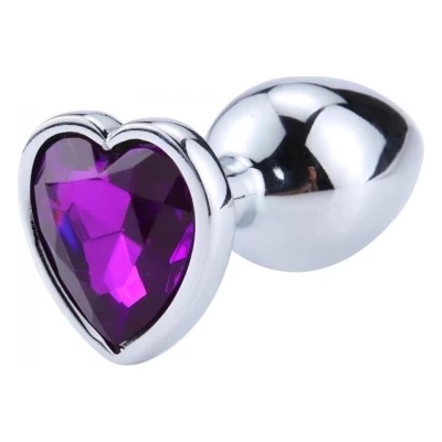 LATETOBED Метален анален разширител-бижу Purple Lavender размер S