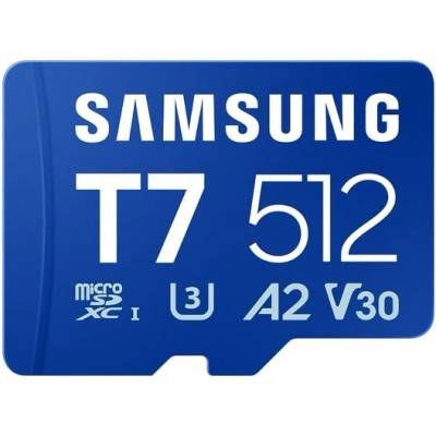Samsung microSDXC T7 512GB U3/A2/V30 (MB-MB512T/WW)