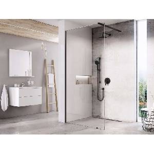 RAVAK Walk-In - Душ стена Walk-In Wall Комплект 120, 120x200 см, черно/прозрачно стъкло GW9WG030SZ1 (GW9WG030SZ1)