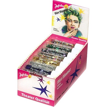 Jofrika Hviezdičky make up zlatá