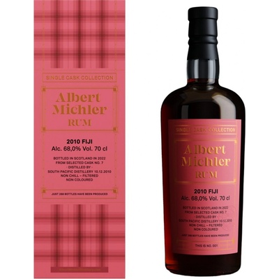 Albert Michler Single Cask Fiji 2010 68% 0,7 l (karton)