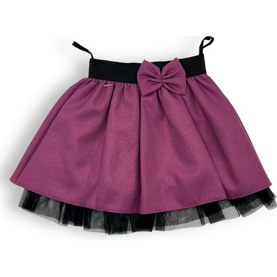 Fashion dievčenské sukňa fialová