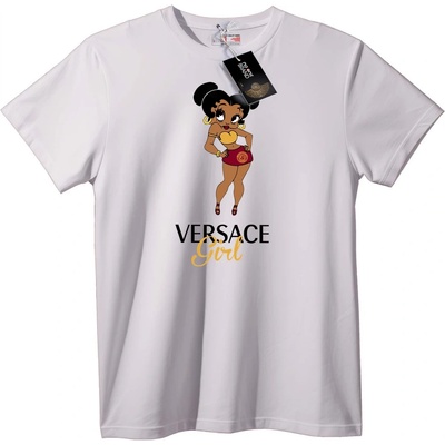NOONEBRAND Тениска Versace Момиче - 5XL, Black
