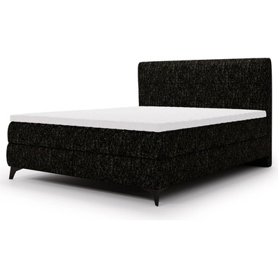 Sconto Lunar 1 s matracom a topperom čierna