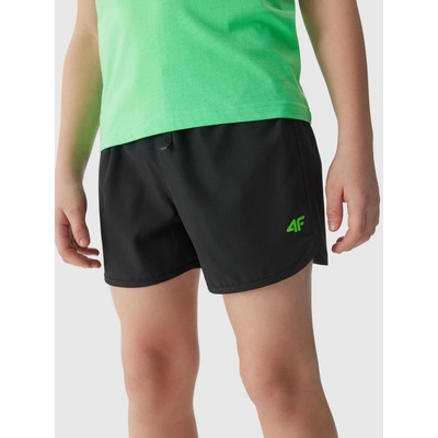 4F Boys' Beach Shorts Black Other
