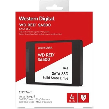 Western Digital WD Red 2.5 SA500 4TB SATA3 (WDS400T1R0A)