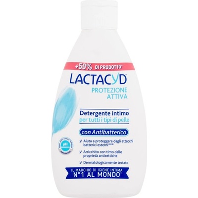 Lactacyd Active Protection Antibacterial Intimate Wash Emulsion от Lactacyd за Жени Интимна козметика 300мл