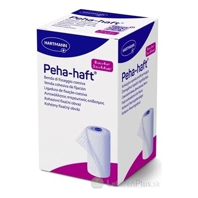 Peha-haft kohézne fixačné ovínadlo, elastické 8 cm x 4 m 1 ks