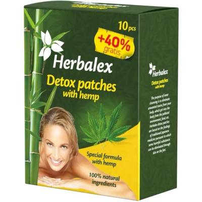 SwissMedicus® Herbalex – Detoxikační náplasti s konopím 14 ks GID-500111