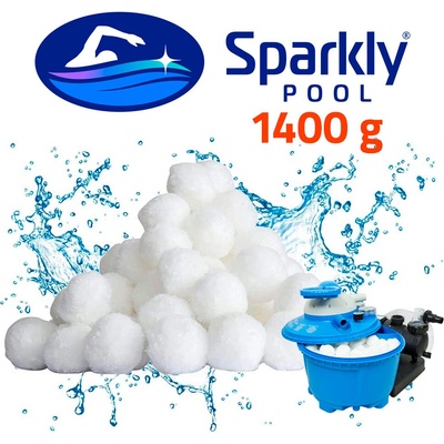 Sparkly POOL Filtračné guličky 1,4 kg